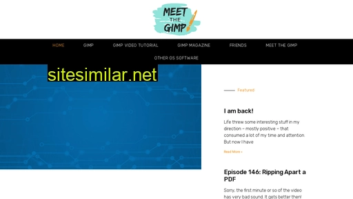 Meetthegimp similar sites