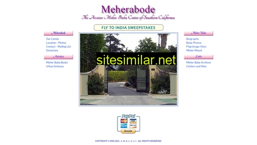 Meherabode similar sites