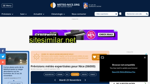 meteo-nice.org alternative sites