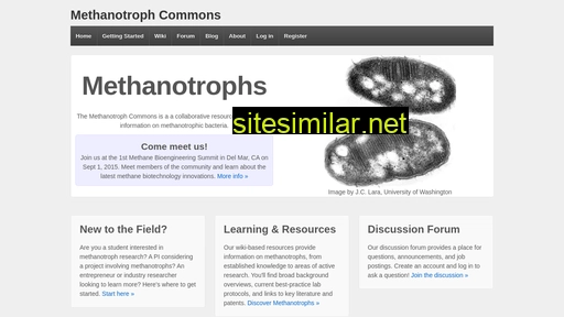 methanotroph.org alternative sites