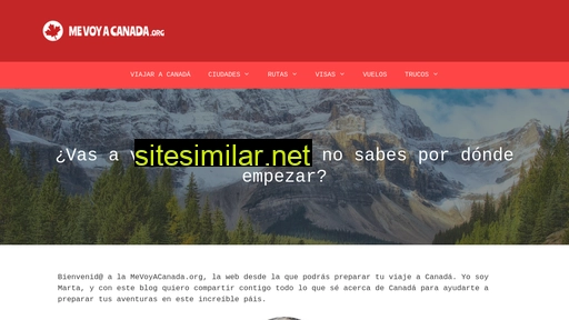 mevoyacanada.org alternative sites