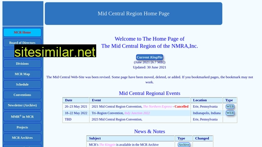 midcentral-region-nmra.org alternative sites