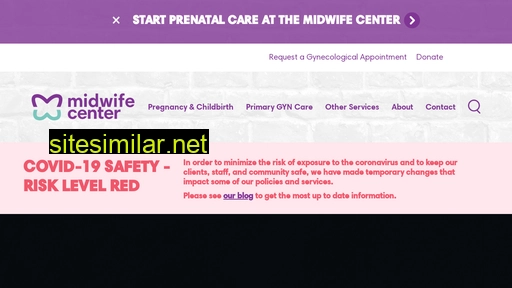 Midwifecenter similar sites