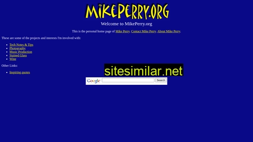 Mikeperry similar sites