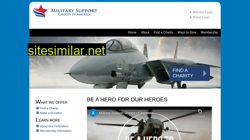 militarysupportgroups.org alternative sites