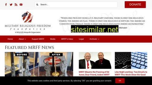 militaryreligiousfreedom.org alternative sites