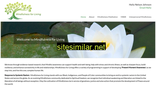 mindfulnessforliving.org alternative sites
