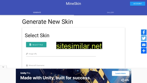 mineskin.org alternative sites