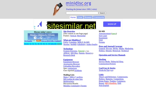 minidisc.org alternative sites