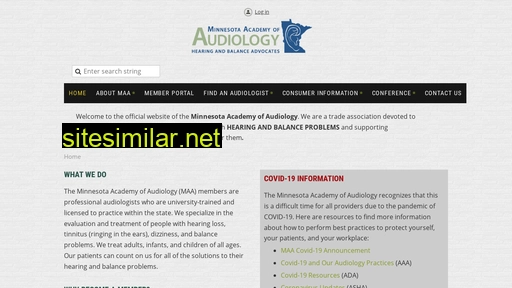 Minnesotaaudiology similar sites