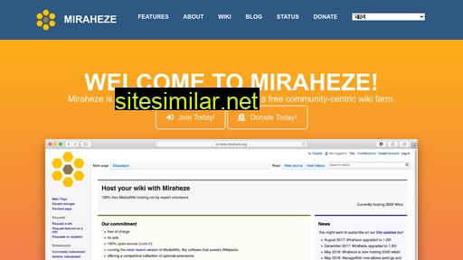 miraheze.org alternative sites
