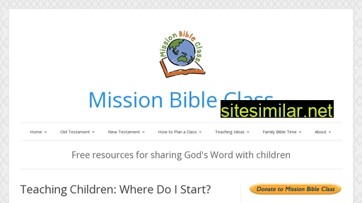 missionbibleclass.org alternative sites