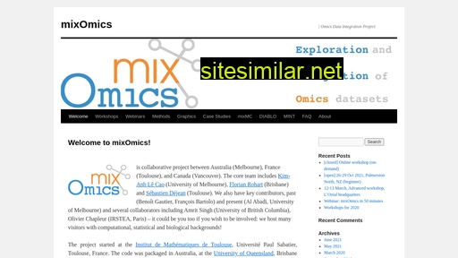 mixomics.org alternative sites