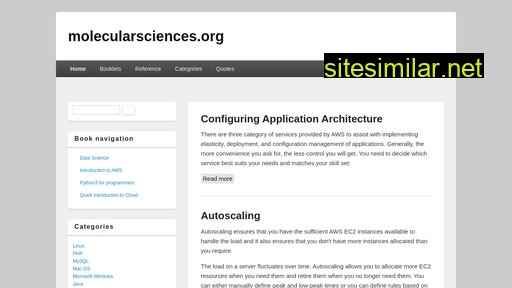 molecularsciences.org alternative sites