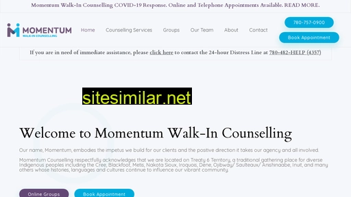 momentumcounselling.org alternative sites