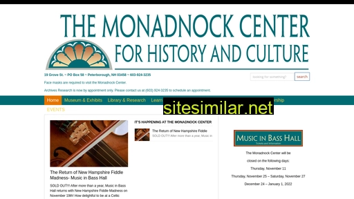 monadnockcenter.org alternative sites