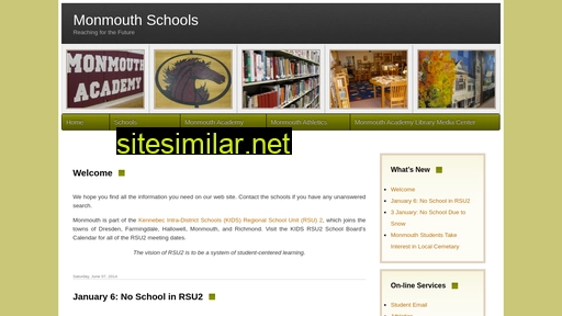 Monmouthschools similar sites