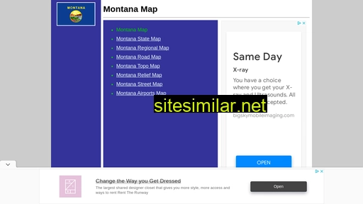 Montana-map similar sites
