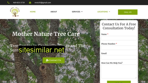 mothernaturetreecare.org alternative sites