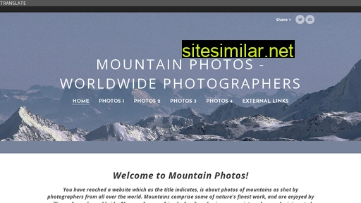Mountainphotos similar sites