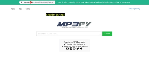 mp3fy.org alternative sites