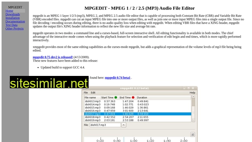 mpgedit.org alternative sites