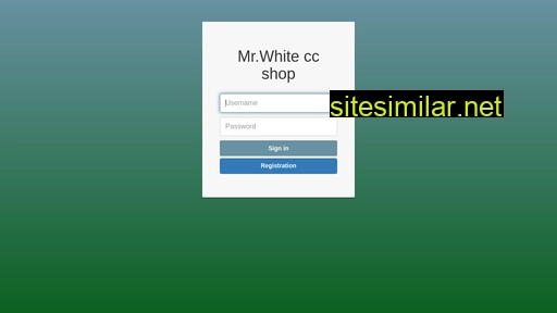 Mrwhite-shop similar sites