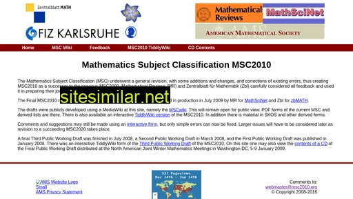 msc2010.org alternative sites