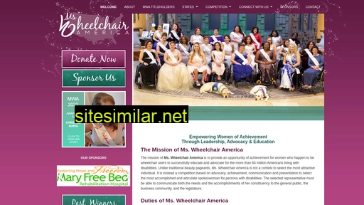 mswheelchairamerica.org alternative sites