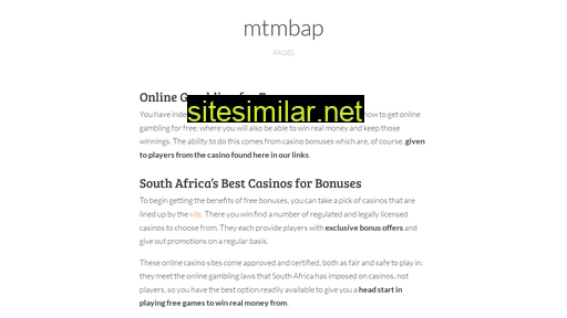mtmbap.org alternative sites