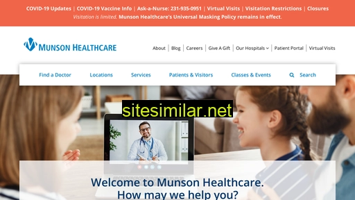munsonhealthcare.org alternative sites
