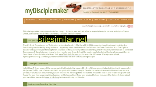 mydisciplemaker.org alternative sites