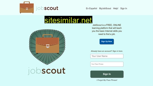Myjobscout similar sites