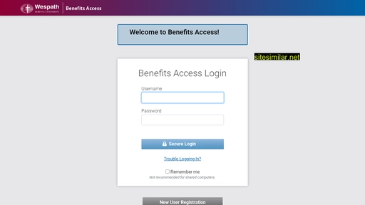 my.benefitsaccess.org alternative sites