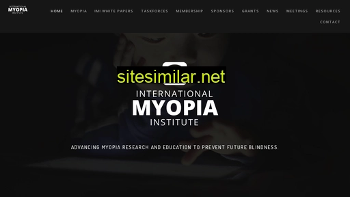 myopiainstitute.org alternative sites