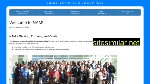 nam-math.org alternative sites