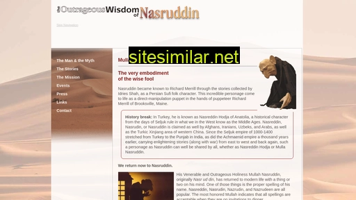 Nasruddin similar sites