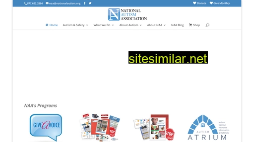 nationalautismassociation.org alternative sites