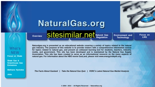naturalgas.org alternative sites