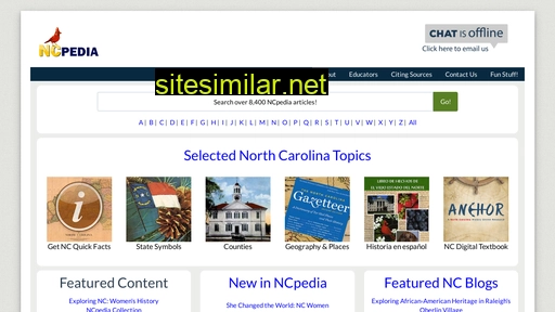 ncpedia.org alternative sites