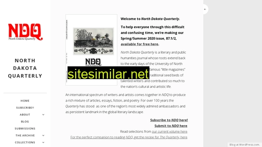 ndquarterly.org alternative sites