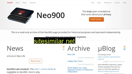 neo900.org alternative sites
