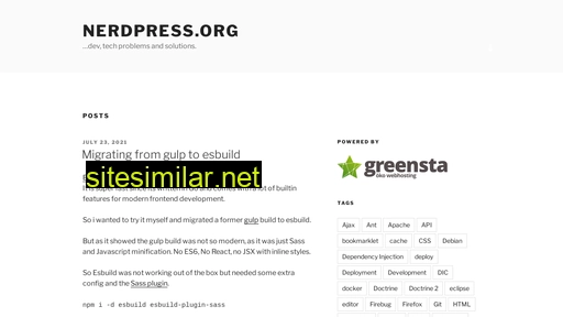 Nerdpress similar sites