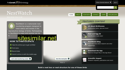 nestwatch.org alternative sites
