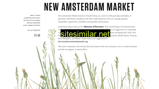 newamsterdammarket.org alternative sites