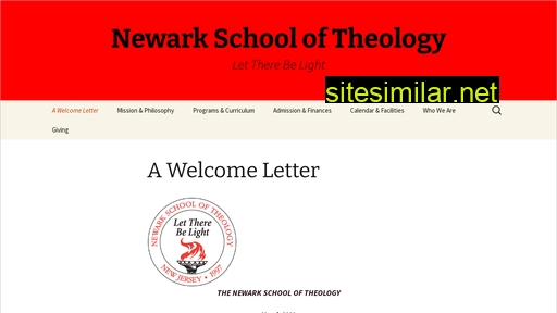 newarkschooloftheology.org alternative sites