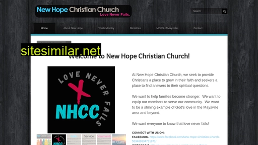 newhopechristianchurch.org alternative sites