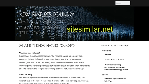 newnatures.org alternative sites