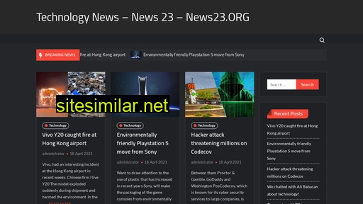 News23 similar sites