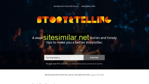 newsletter.story.org alternative sites
